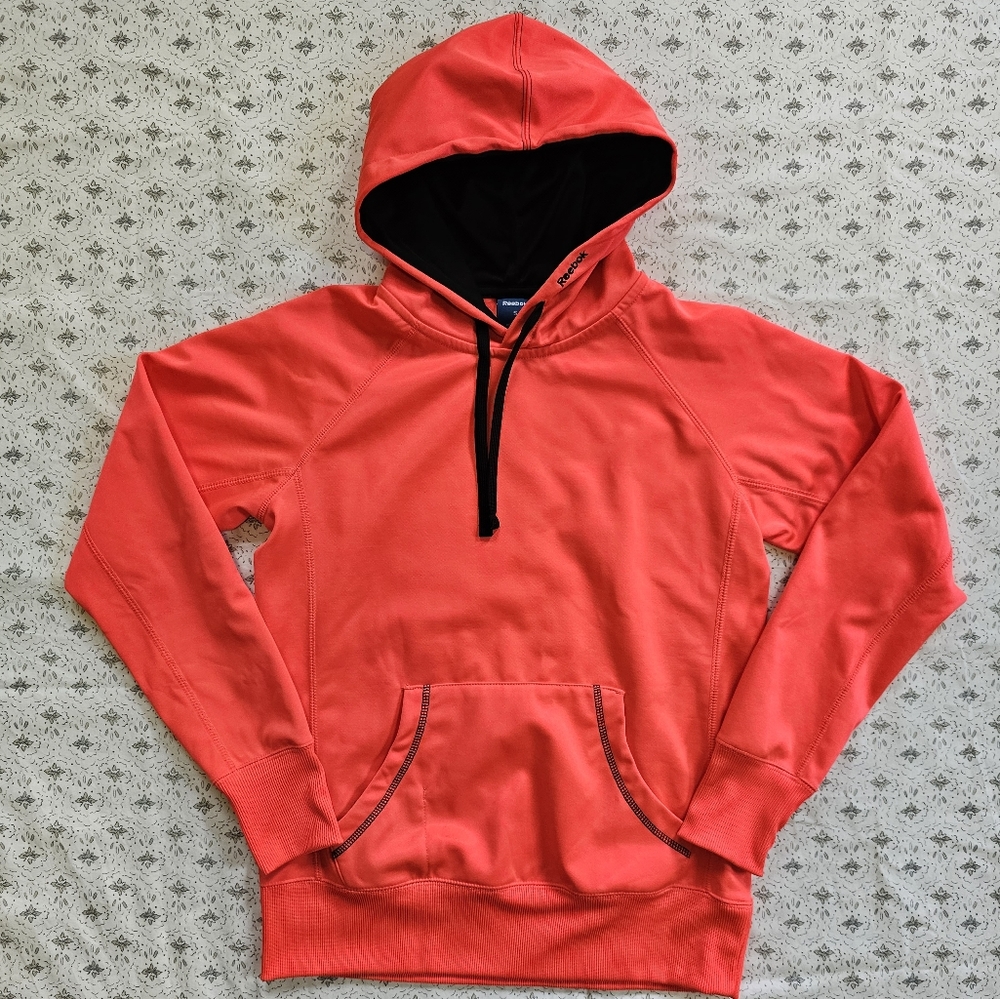 Reebok Neon Coral Hoodie